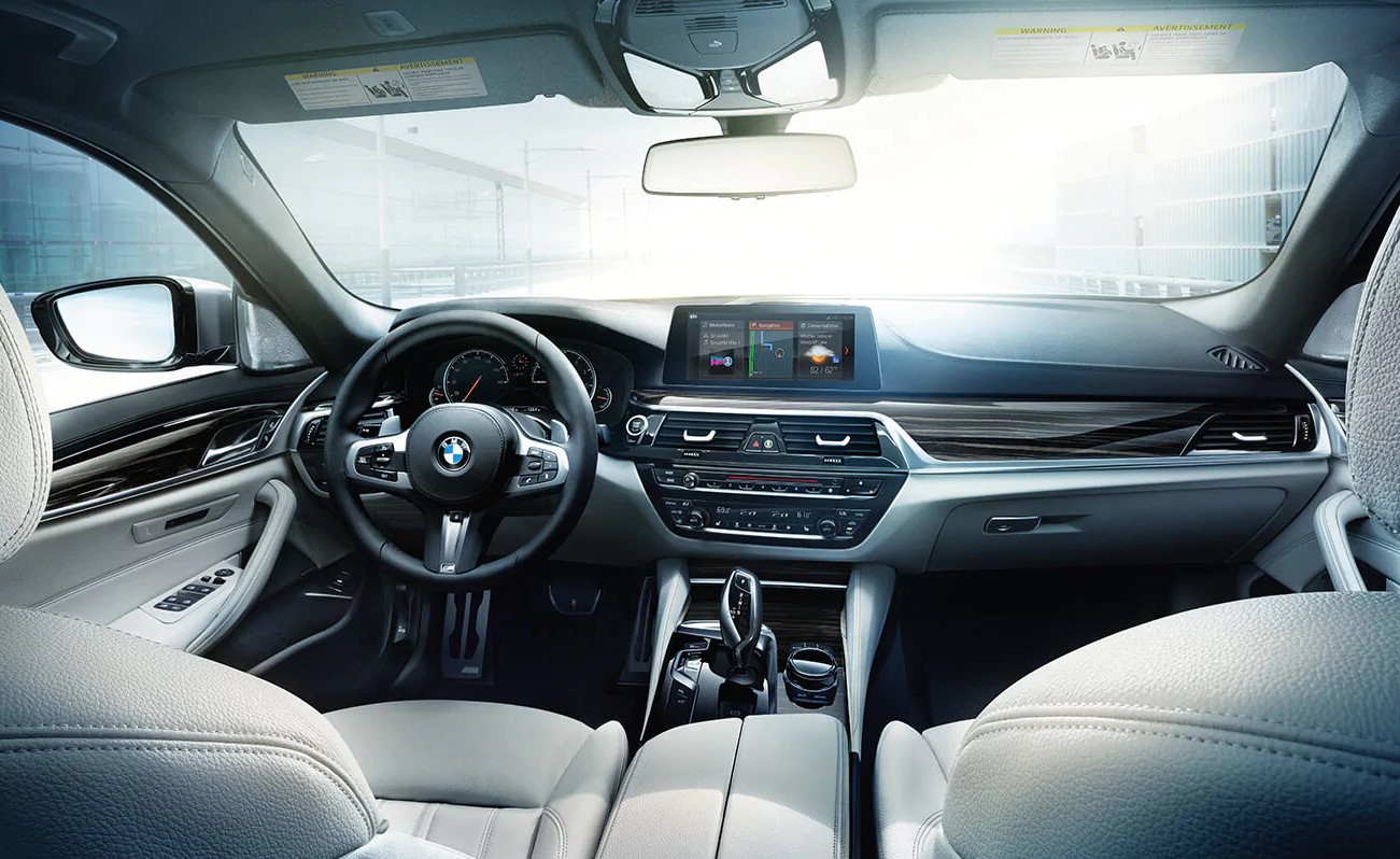 2019 BMW 540i Black Leather Interior 2019 BMW 540i Black Leather Interior